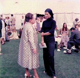 Noreen Bush with Julie Duggan 1975